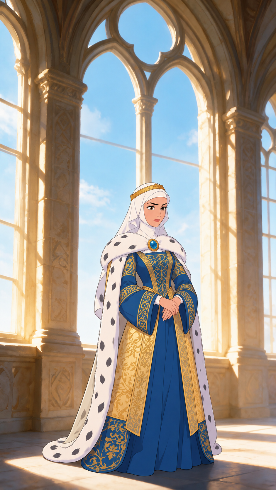 Fond d'écran Blanche de Castille