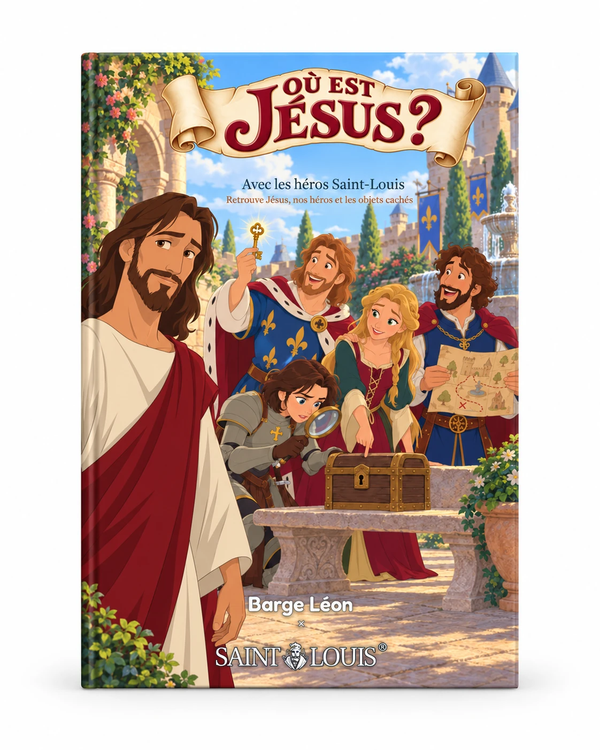 Où est Jésus ? Le cherche-et-trouve des héros Saint-Louis