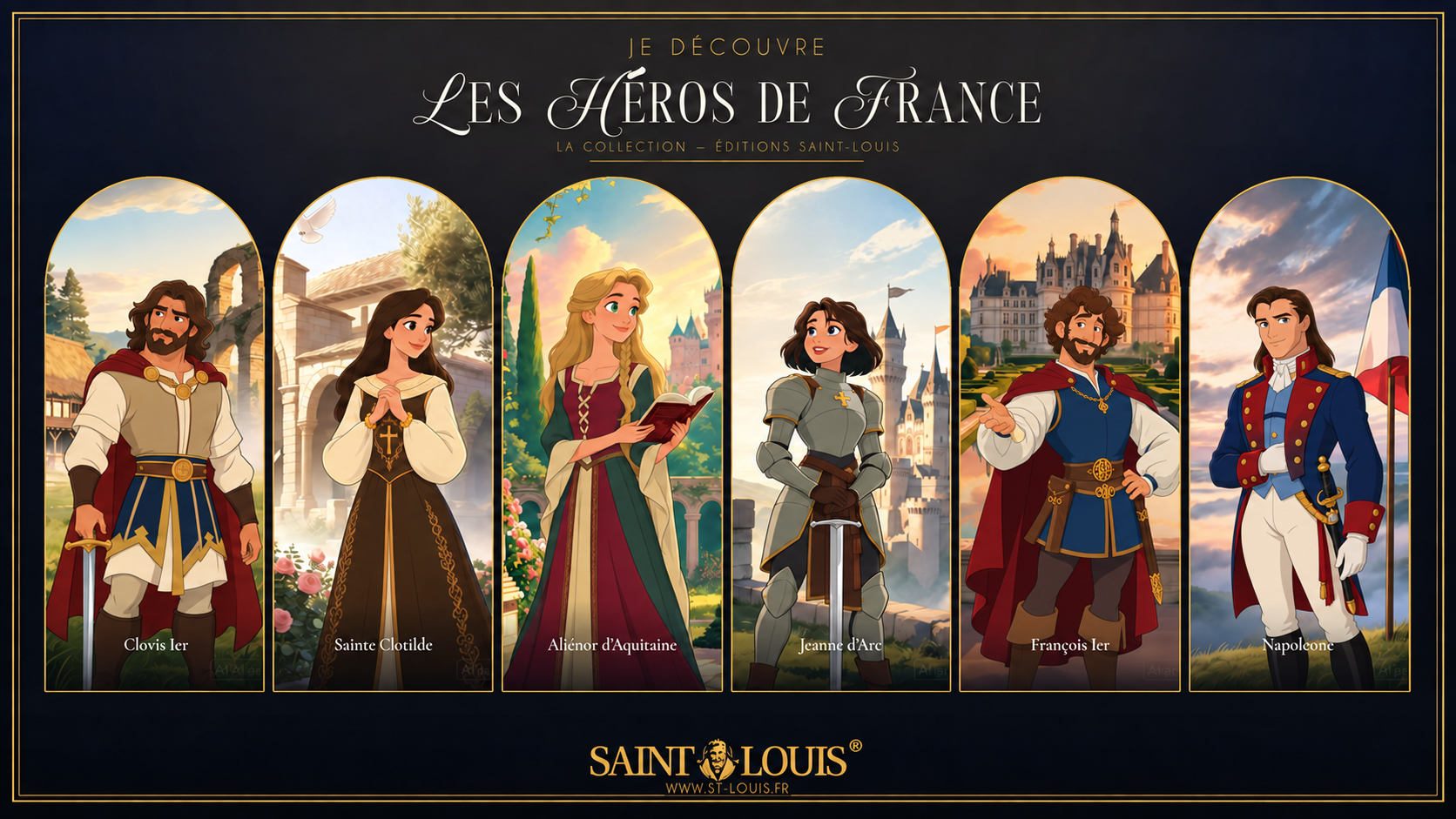 La Grande Frise des Héros de France