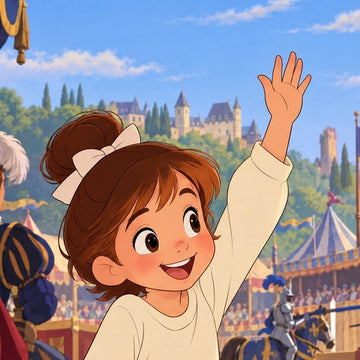 Louise lève la main