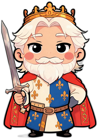 Charlemagne en Mon Roi Ma Reine