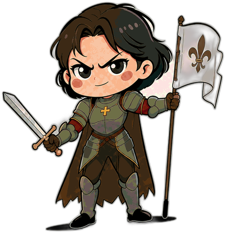 Jeanne d'Arc en Mon Roi Ma Reine