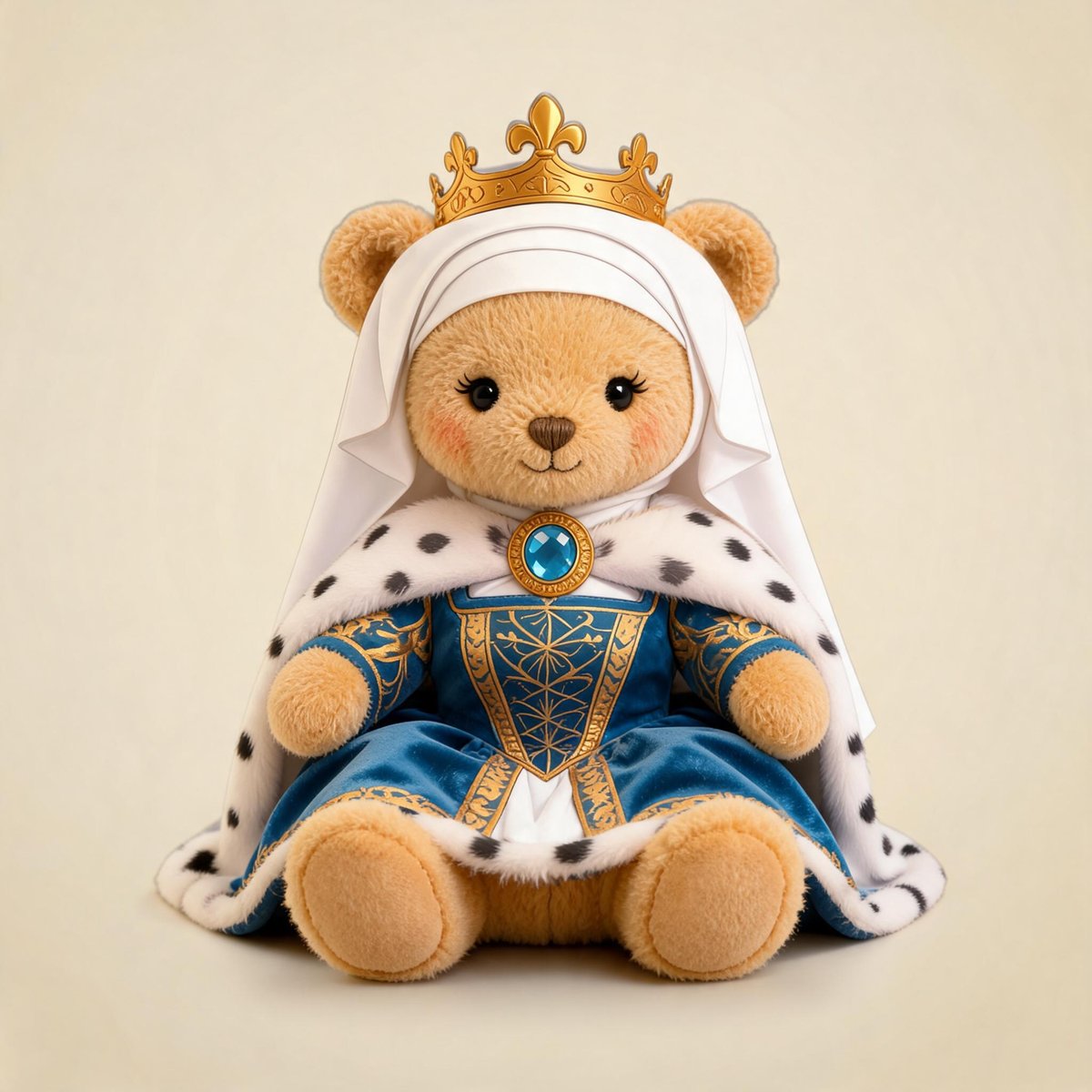 Peluche Blanche de Castille