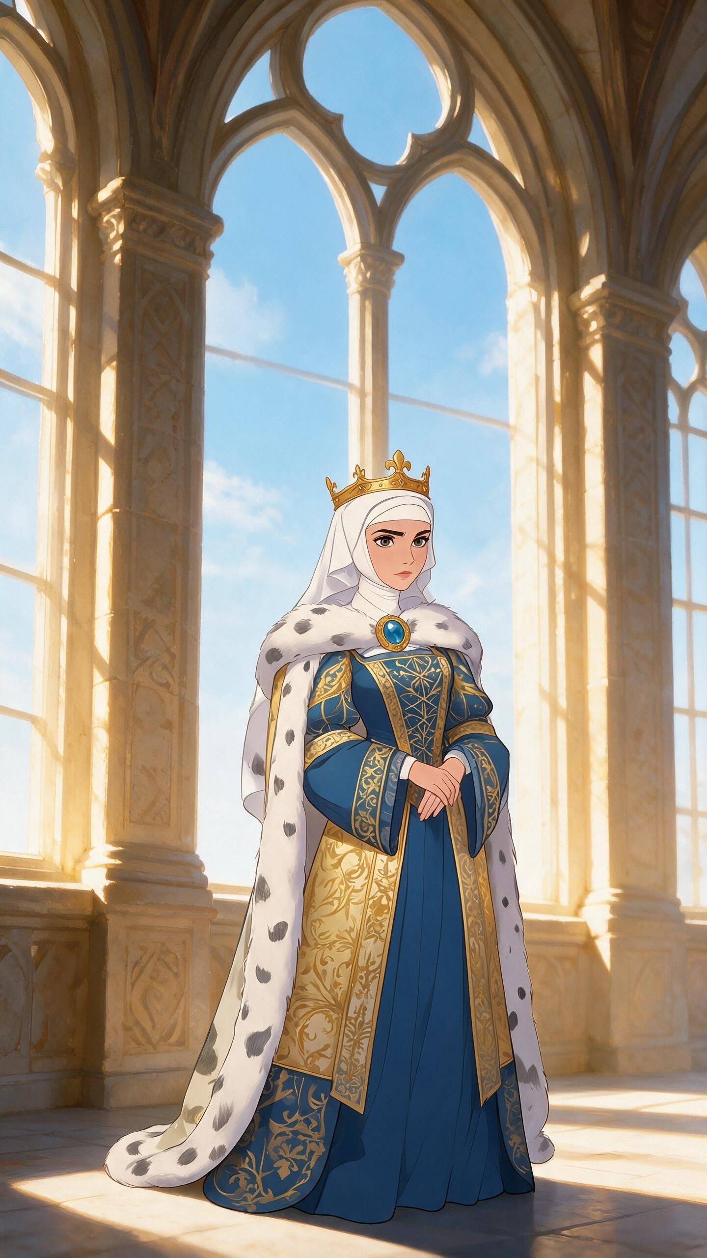 Fond d'écran Blanche de Castille