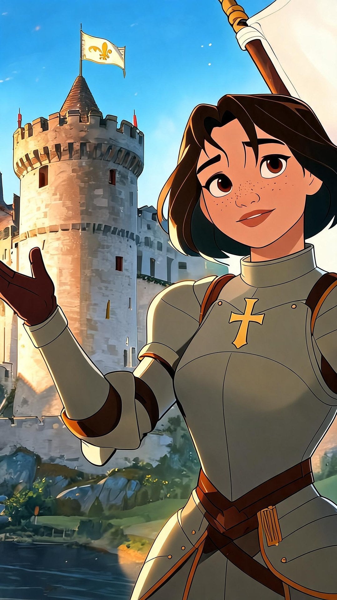 Coloriages et fonds d’écran Jeanne d'Arc